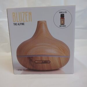 The Alpine Wood Grain Aroma Diffuser - Light Brown